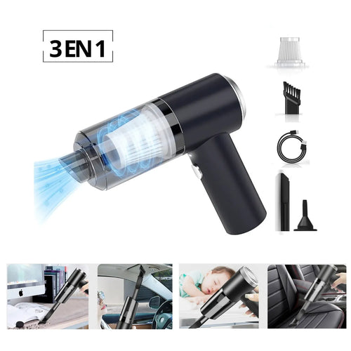 Mini Aspiradora Portatil 3 en 1